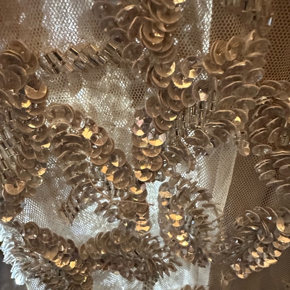 ✔️#63B BNWT MAC DUGGAL  93537 Embellished Cowl Neckline Floral Dress - Picture 16 of 16